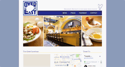 Desktop Screenshot of overeasyrestaurants.com